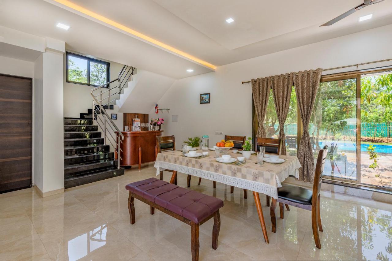 Saffronstays Lakeview Nivara - Farm Stay Villa With Private Pool Near Pune Ngoại thất bức ảnh