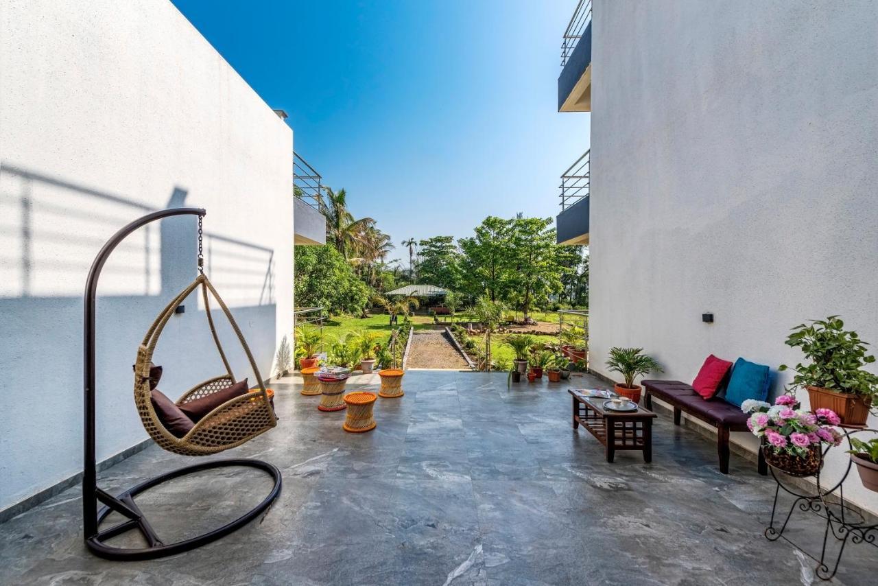 Saffronstays Lakeview Nivara - Farm Stay Villa With Private Pool Near Pune Ngoại thất bức ảnh