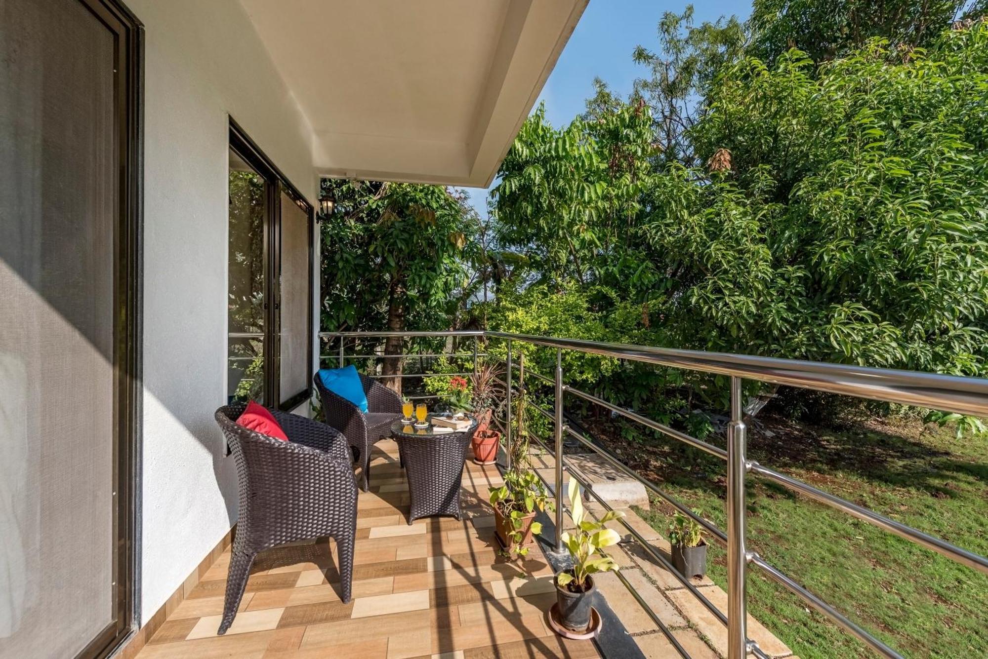 Saffronstays Lakeview Nivara - Farm Stay Villa With Private Pool Near Pune Ngoại thất bức ảnh